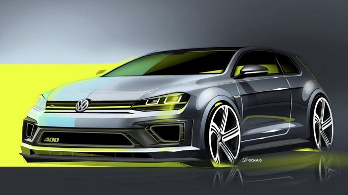 Στο Πεκίνο θα βρεθεί το VW Golf R 400 concept, το οποίο θα οδηγήσει στην επόμενη γενιά του Golf R παραγωγής.